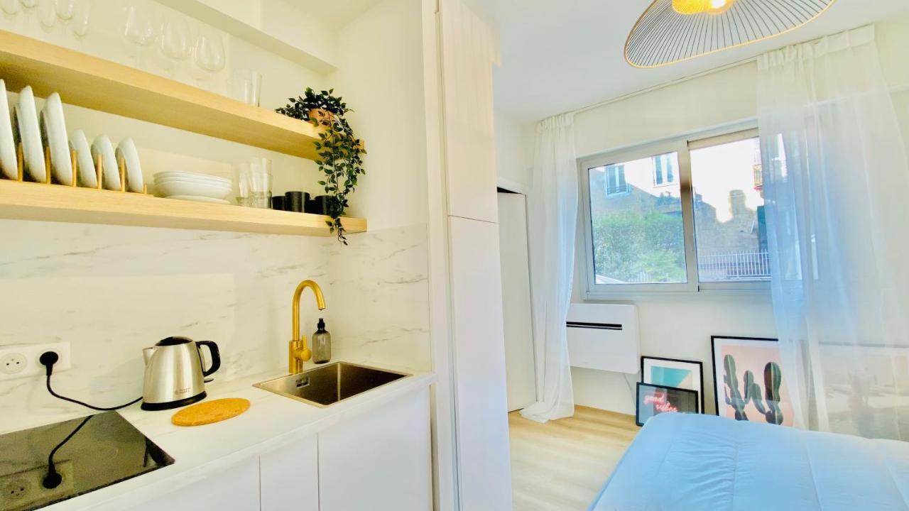 New Designer Studio Next To Casino Square With Ac & Internet มอนติคาร์โล ภายนอก รูปภาพ